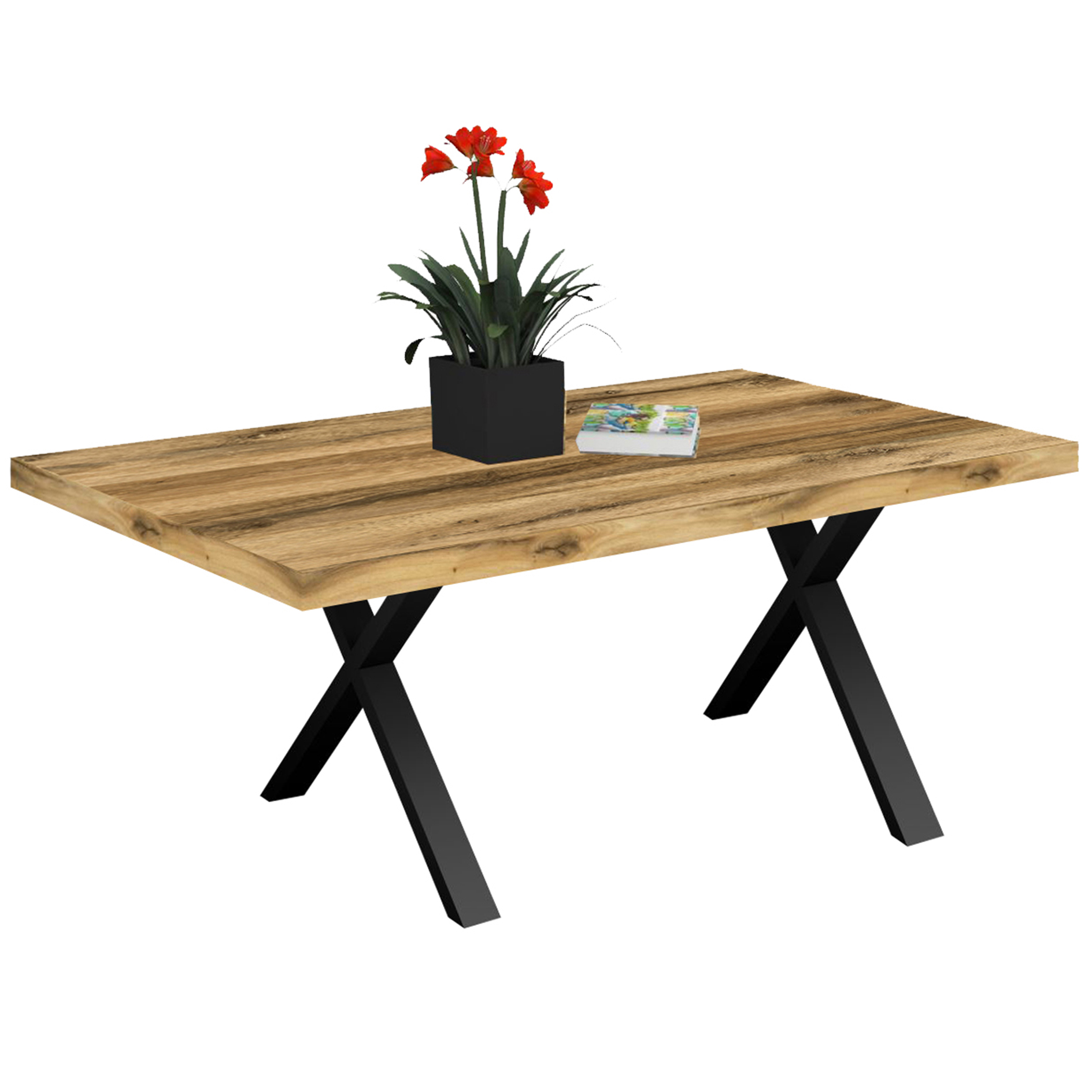 Tischplatte - Plankeneiche - 175x100 cm