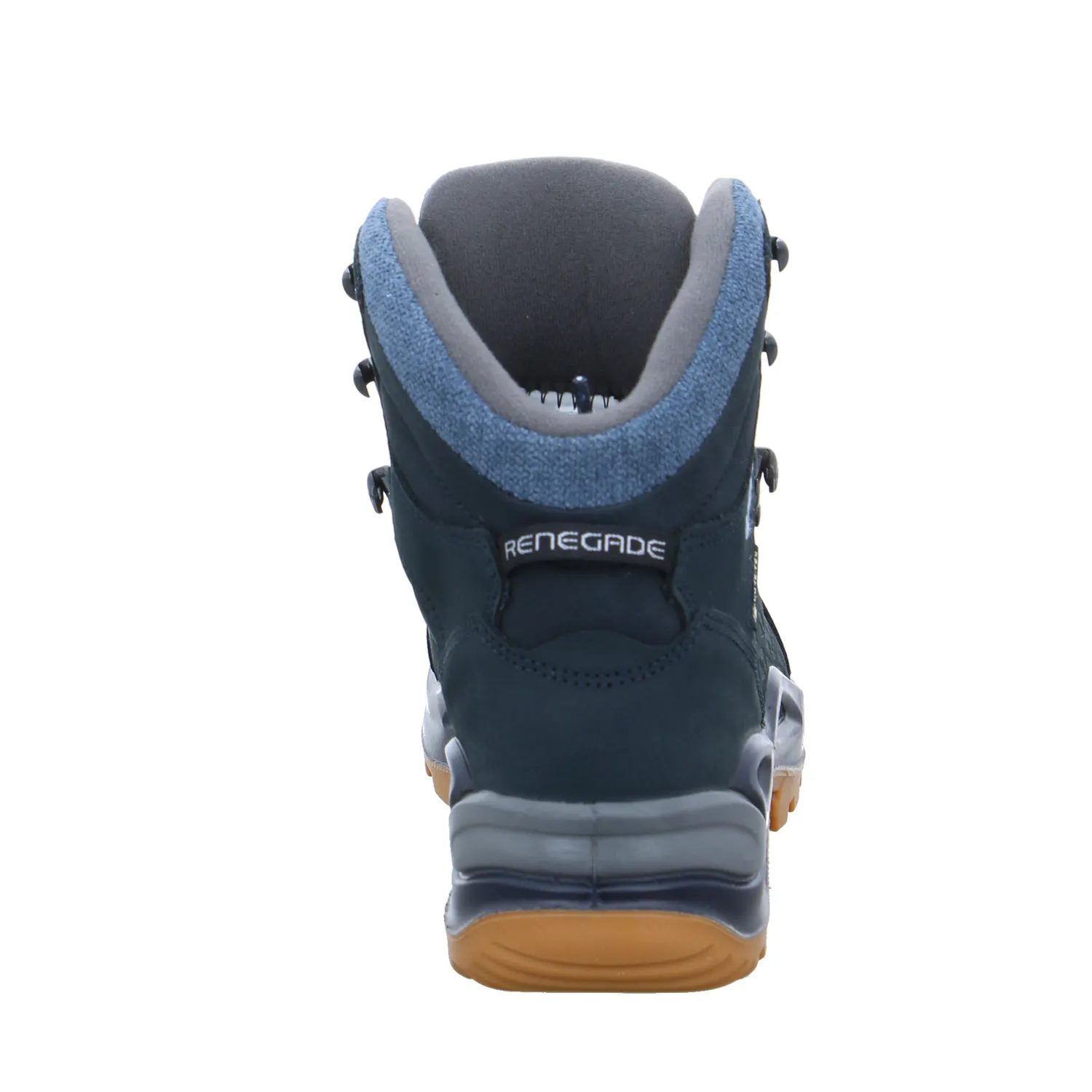 LOWA Snowboots Damen Blau Leder  Gore-Tex