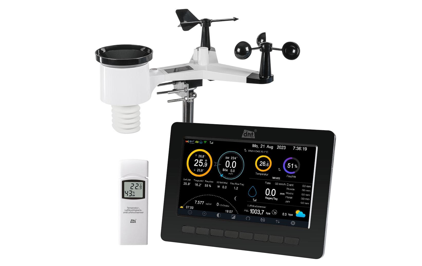 Funkwetterstation »dnt WeatherScreen PRO« ()