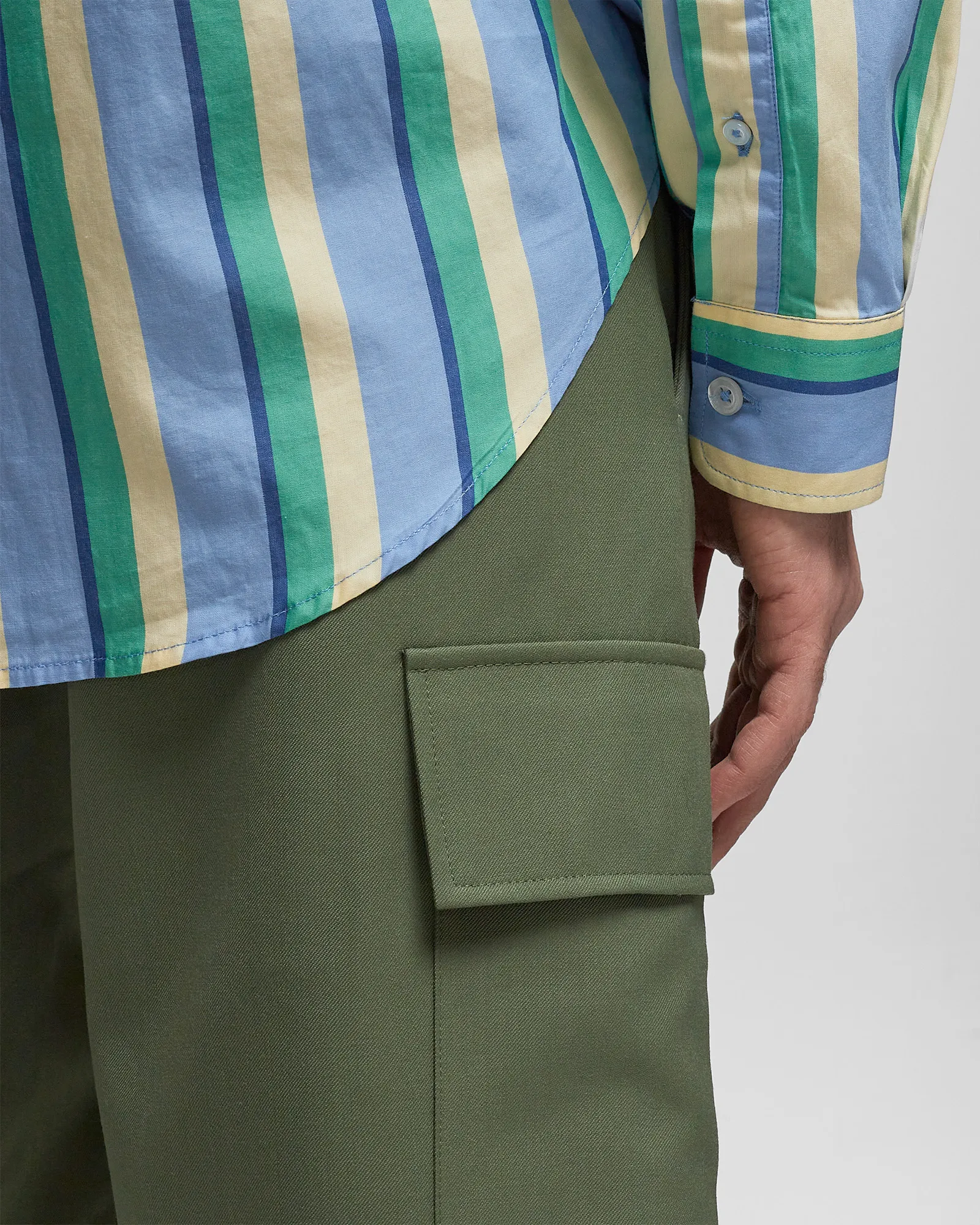 Drôle de Monsieur Le Short Cargo Laine