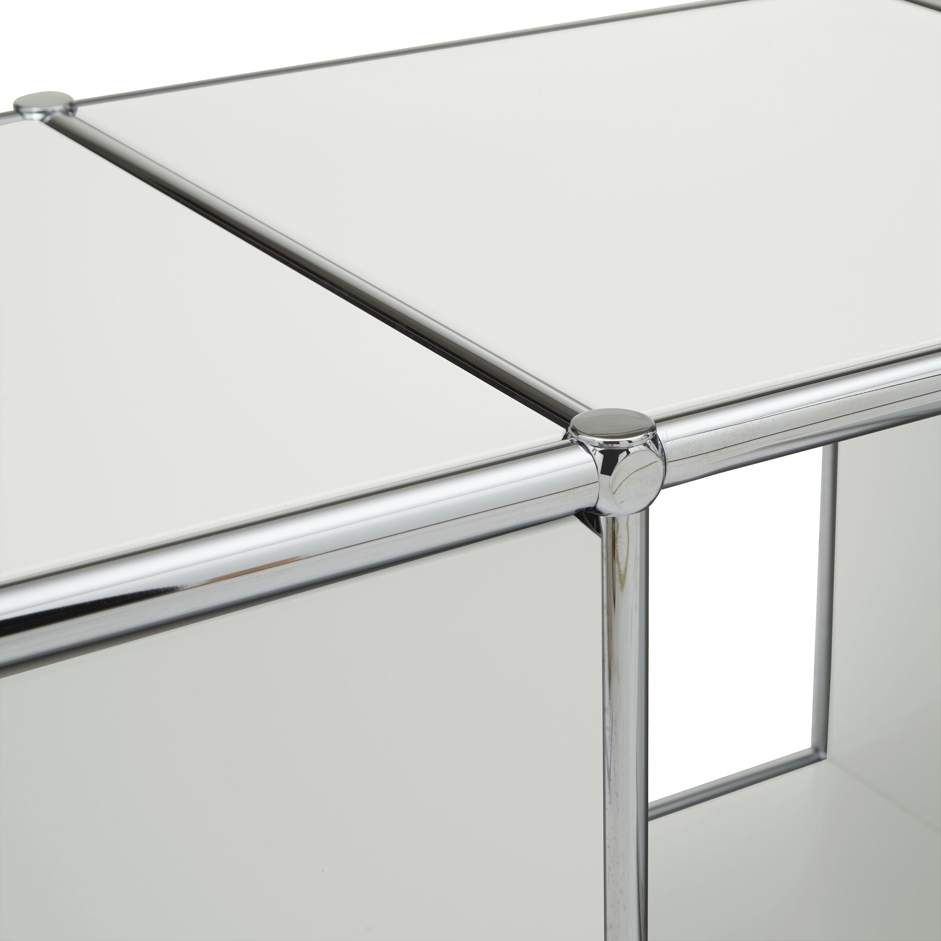 FLEXCUBE Lowboard - Hellgrau / B: 190.0 cm x T: 40.0 cm x H: 43.0 cm