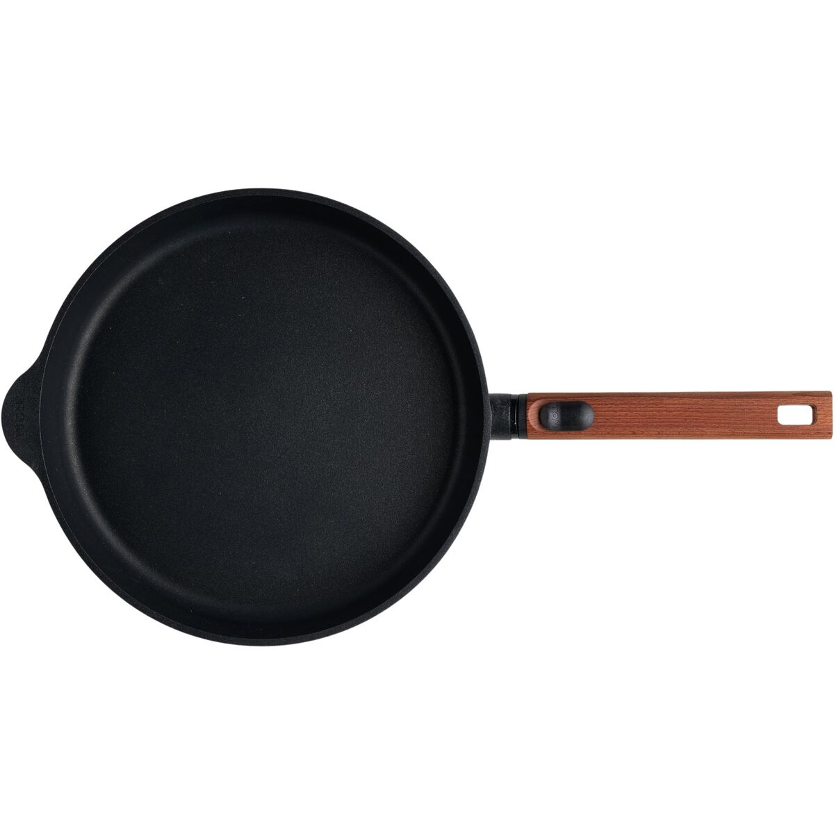 Woll Eco Logic QXR stekepanne 28 cm med avtagbart trehåndtak