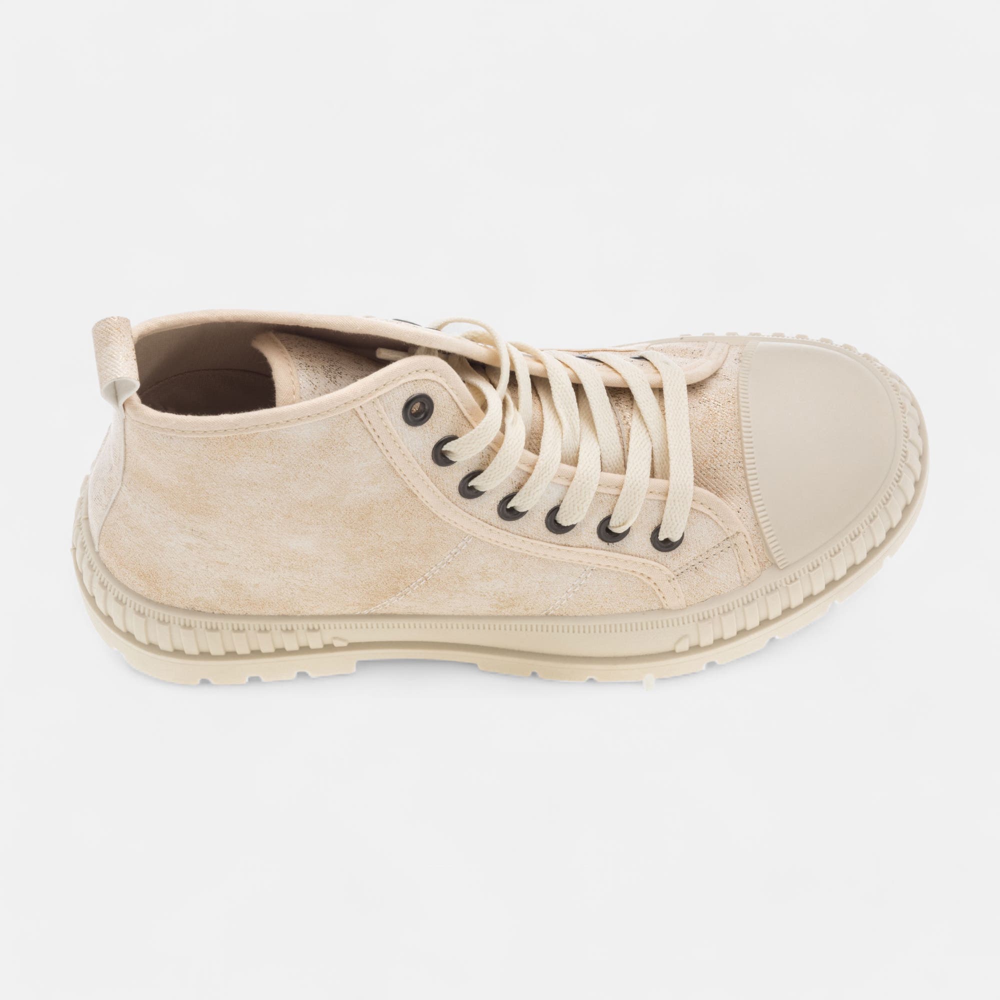 Baskets basses Femme beige
