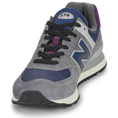 New Balance - 574 - Gris / Bleu / Bordeaux