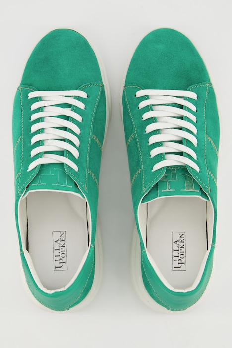 Sneaker, Veloursleder, Weite H