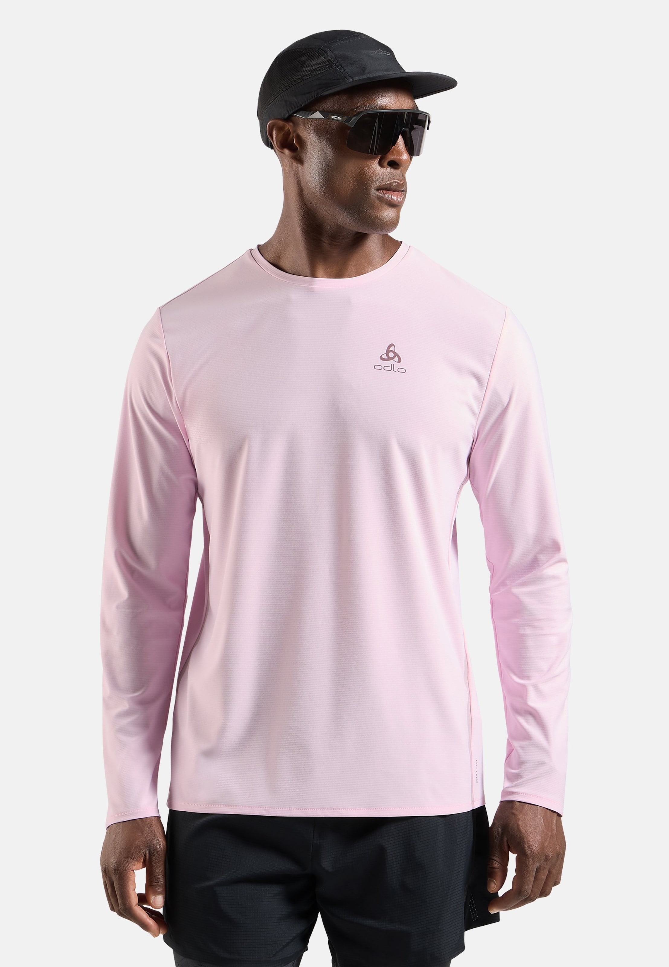 Zeroweight Chill-Tec Langarm-Laufshirt 2.0 in Hyper Pink