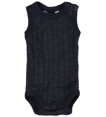 Joha Body - Wolle/Seide - ohne Ärmel - Navy