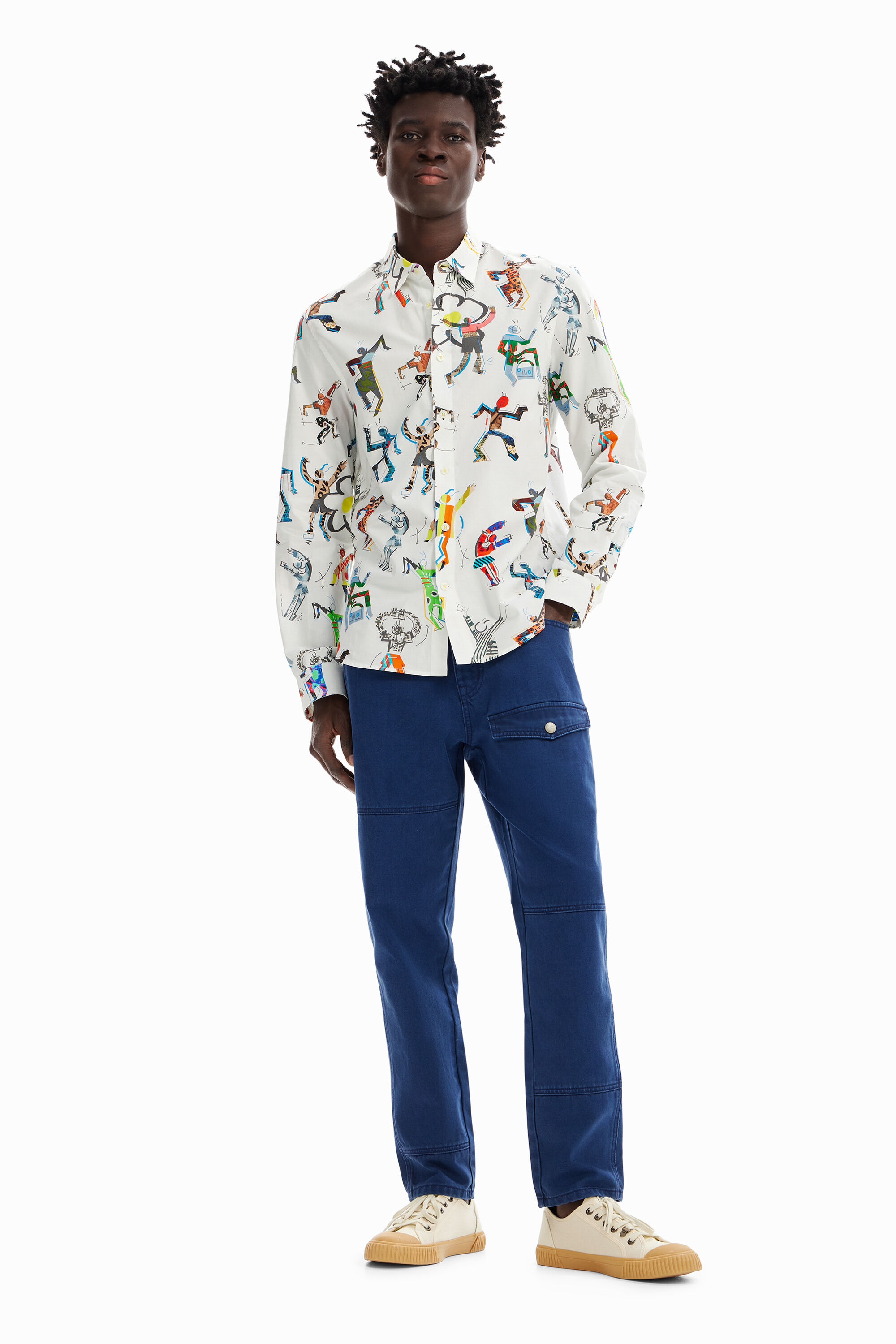 Chemise personnages dansants