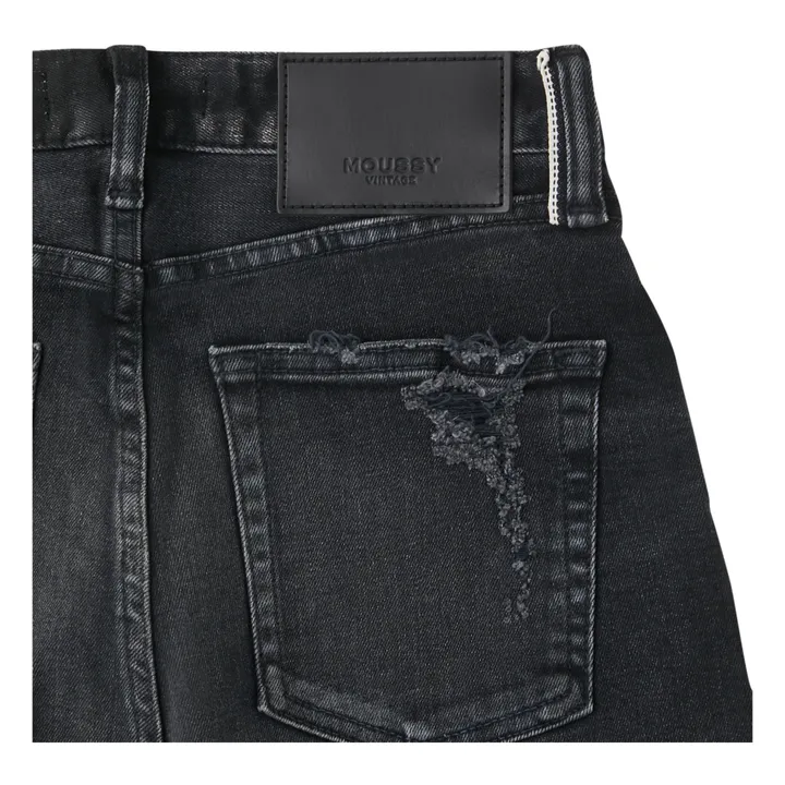 Moussy Vintage Jean Alhambra Flare-Hi | Noir