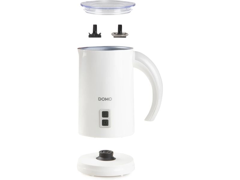Domo Milchschäumer DO731MF Weiss Elektrischer Milchaufschäumer