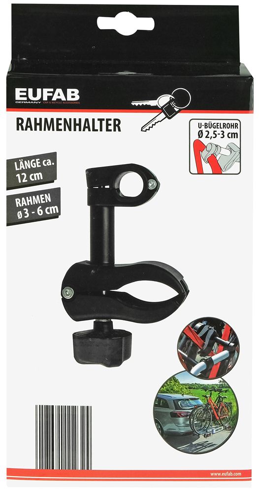 Eufab Rahmenhalter abschließbar für Fahrradträger Ø25-30mm kaufen | Bike-Discount