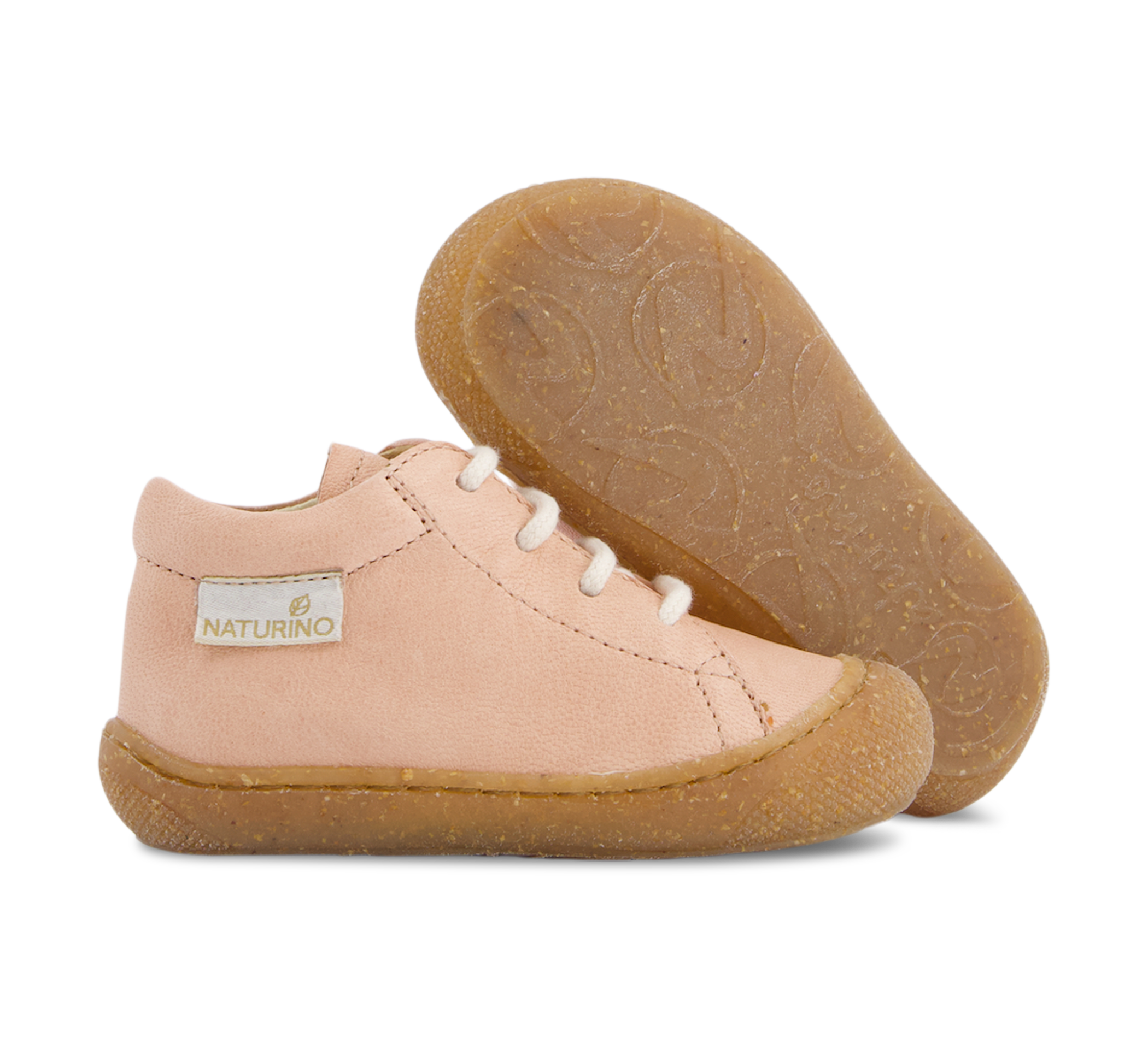 Naturino Cocoon Organic - Schnürschuhe rosa