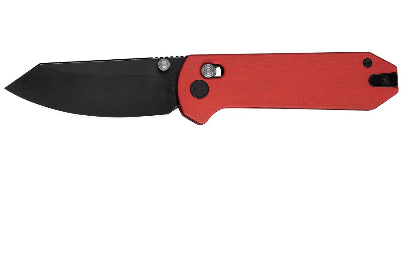 Civivi Yonder C23073-2 Blackwashed 14C28N, Red G10, zakmes