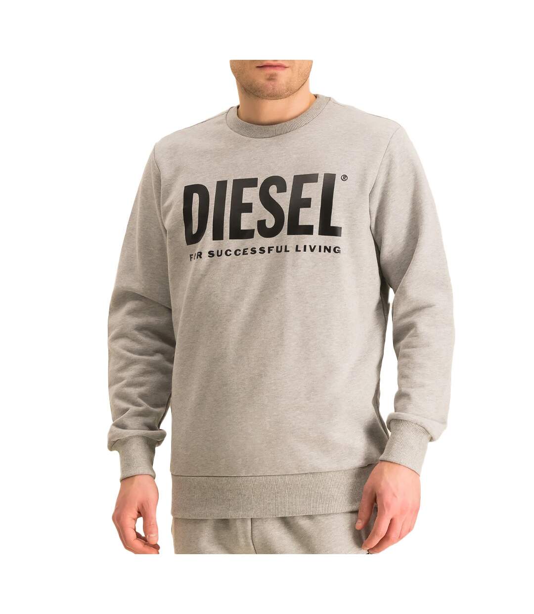 Sweat Gris Homme Diesel Division
