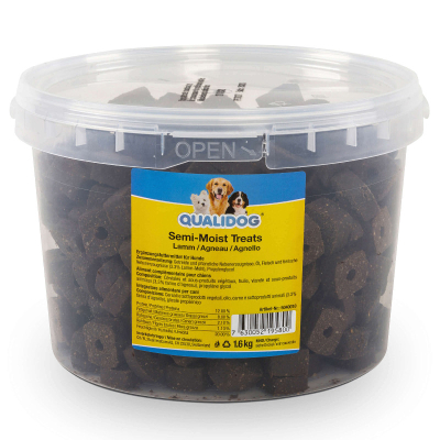 QUALIDOG Hundsnack Semi-Moist Lamm 1.6kg