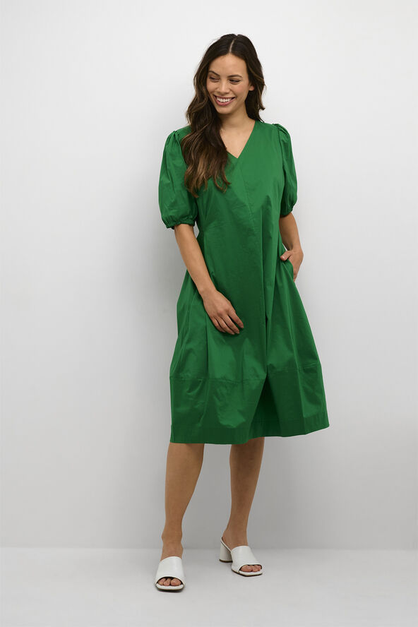 Culture CUantoinett SS Dress Jolly green