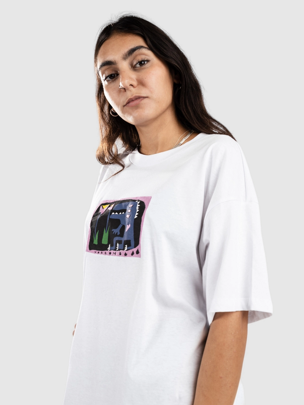 Volcom Ride The Tee T-Shirt white