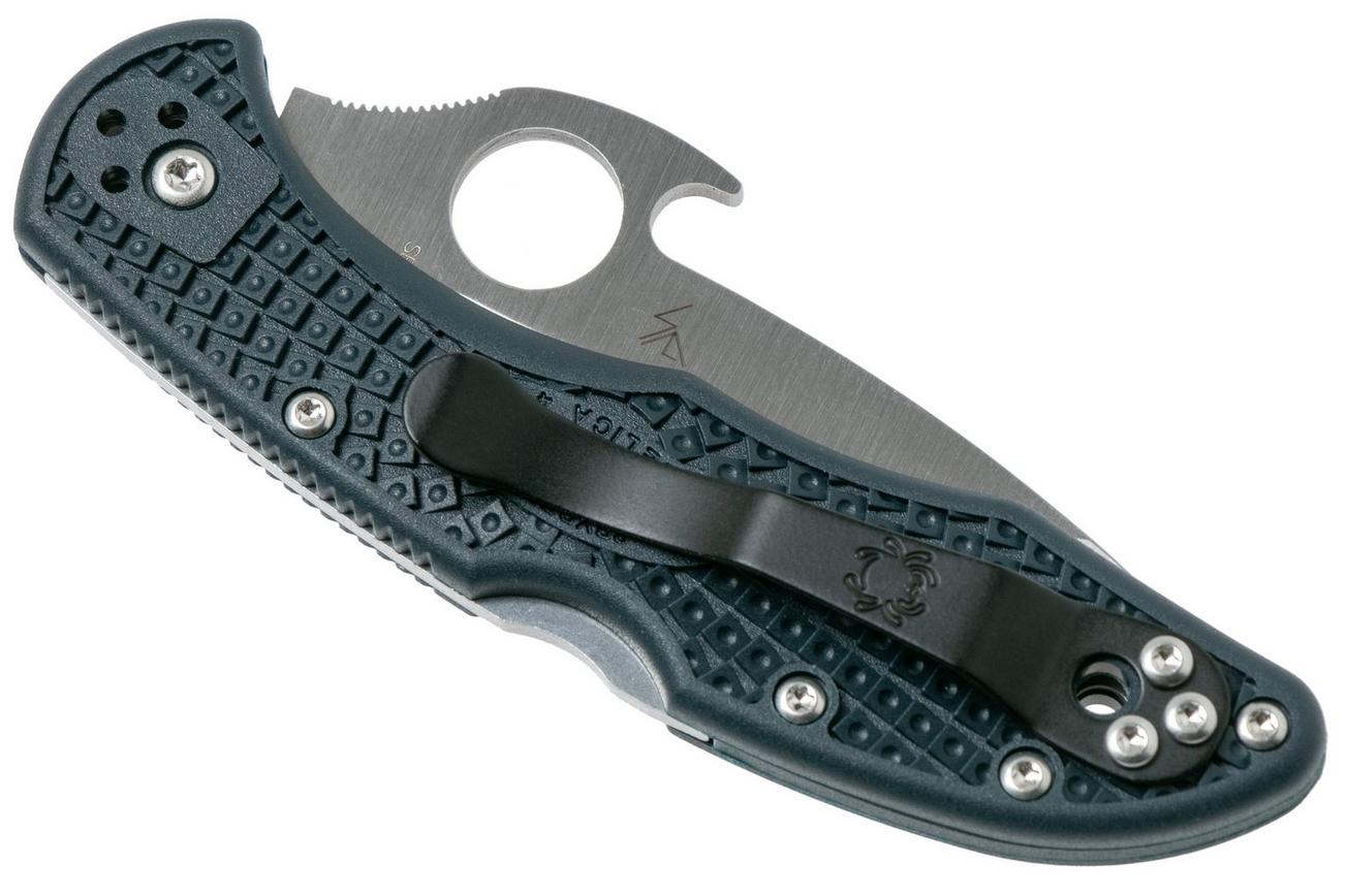 Spyderco Delica 4 C11PGYW Emerson Wave Opener zakmes