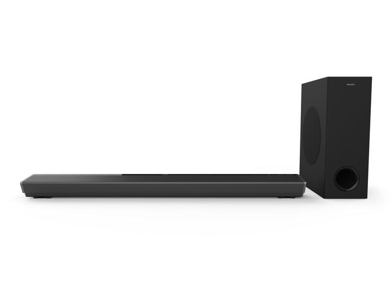 Philips Soundbar TAB8805/10 3.1 Kanal Soundbar mit kabellosem Subwoofer