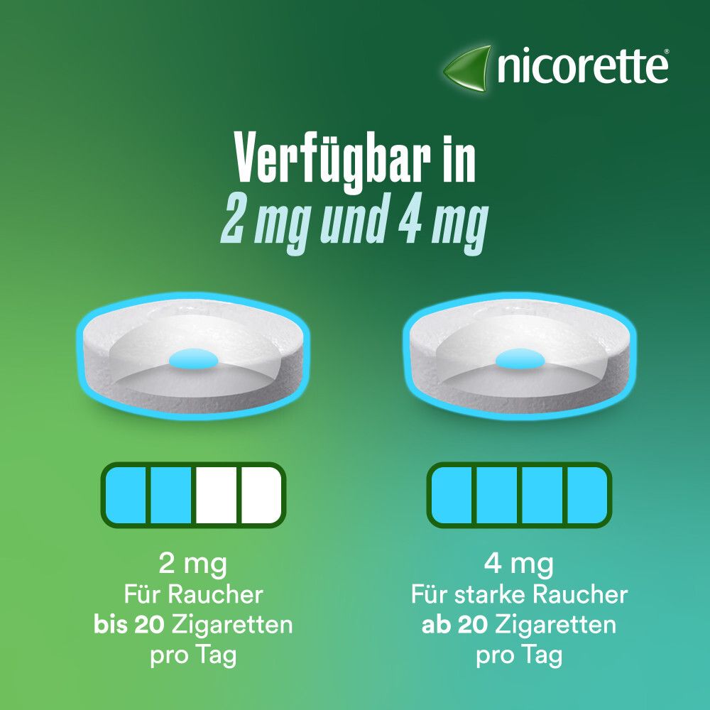 nicorette® Lutschtablette freshmint 2 mg- Jetzt 20% Rabatt sichern*