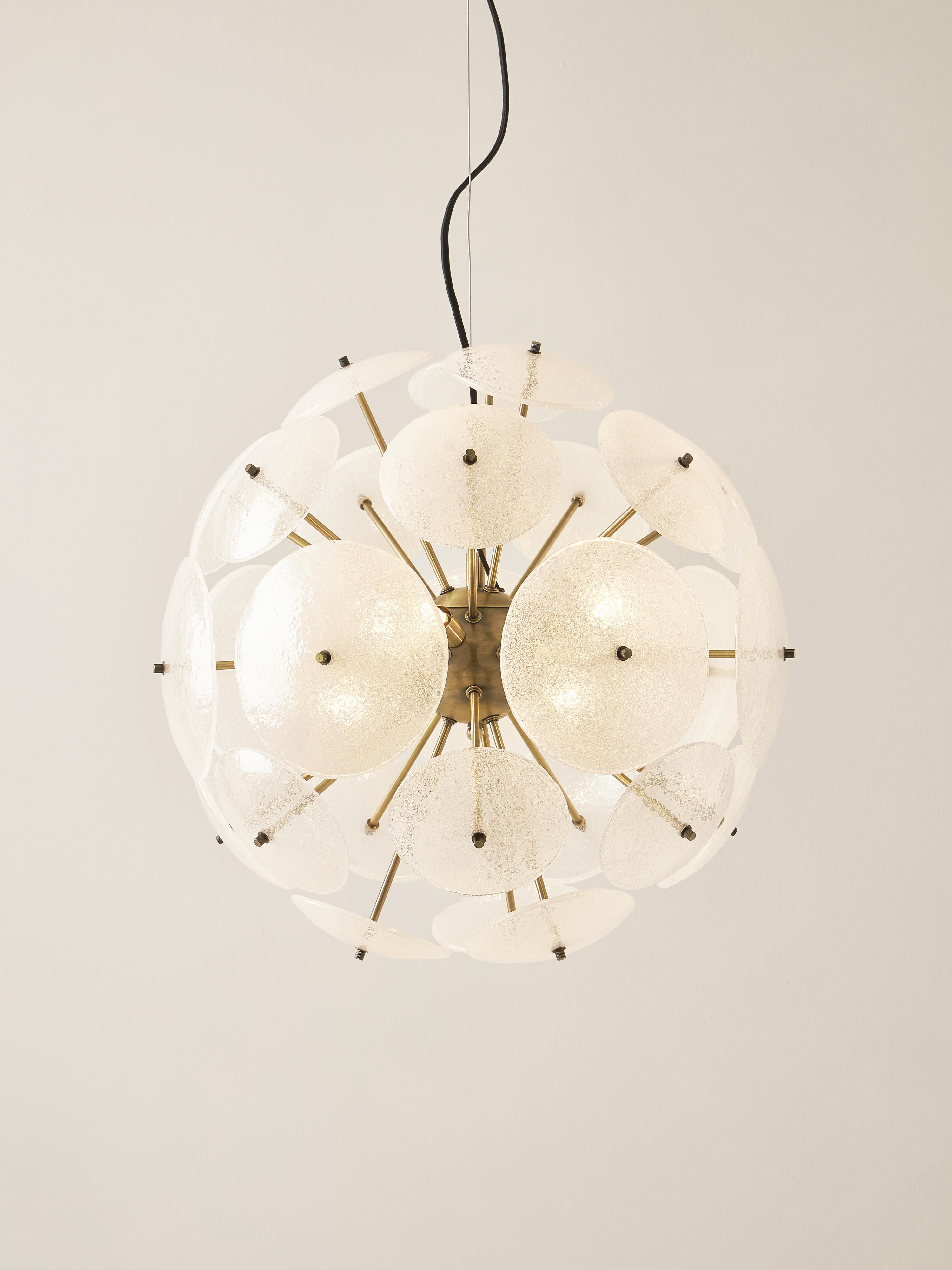 Hanglamp Mireille van glas