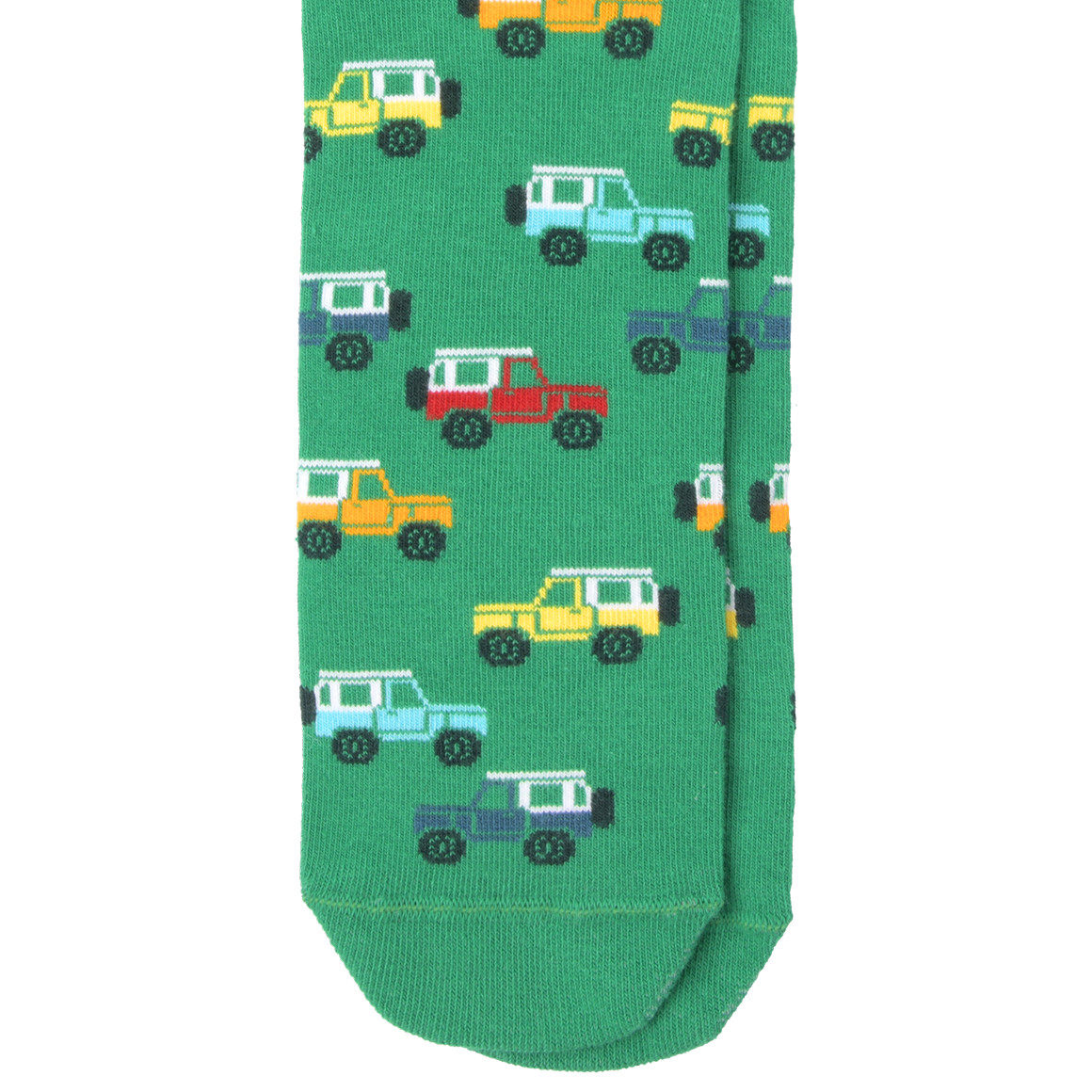 VanVaan 1 Paar Herren Socken mit Autos allover grün