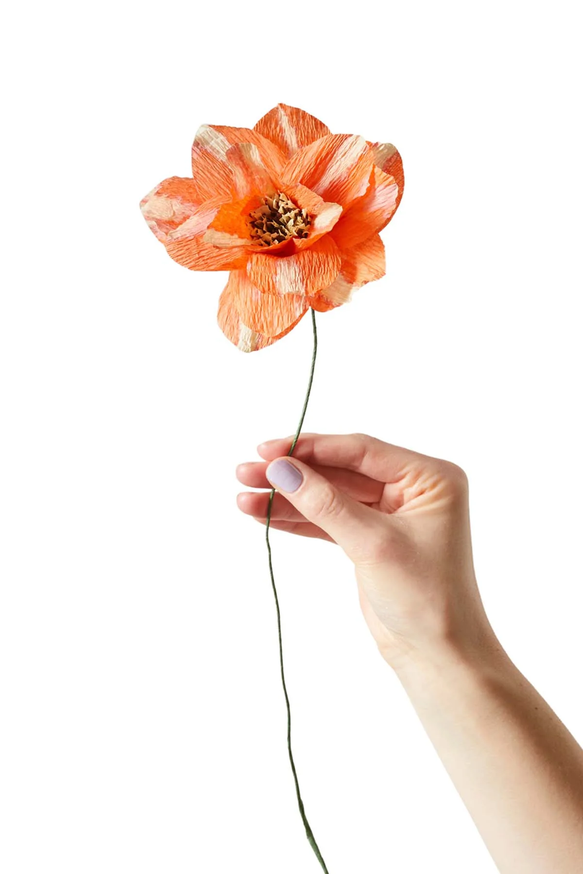 Studio About  Dahlia Papirblomst - Rød