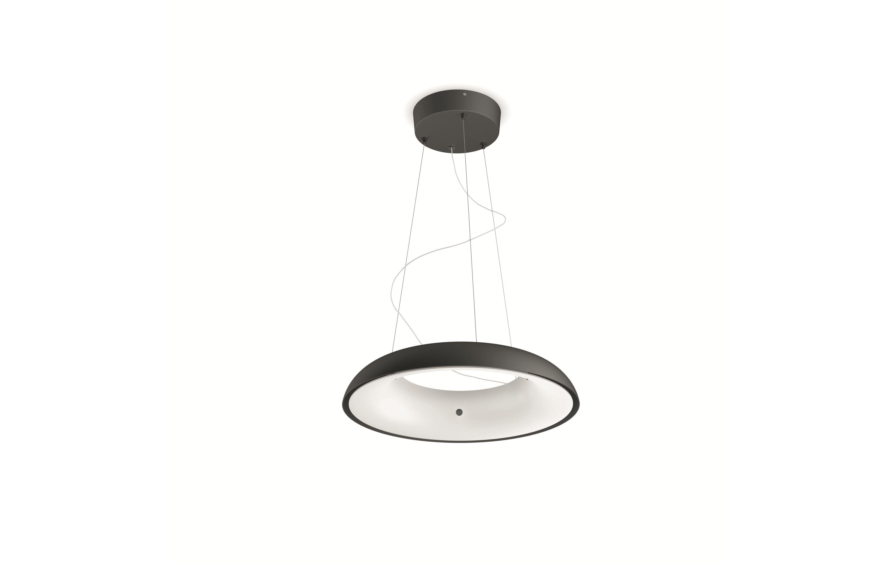 White Amb. Amaze Pendelleuchte schwarz 2750 lm + Dimmer<br>LED Hängelampe