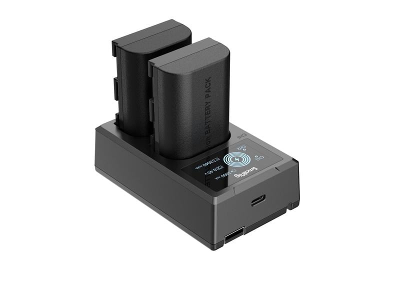 Smallrig Digitalkamera-Akku LP-E6NH Akku und Charger Kit Akku und Charger Kit LP-E6NH für Canon Kameras