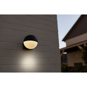 LUTEC wandlamp Looma donkergrijs 25W