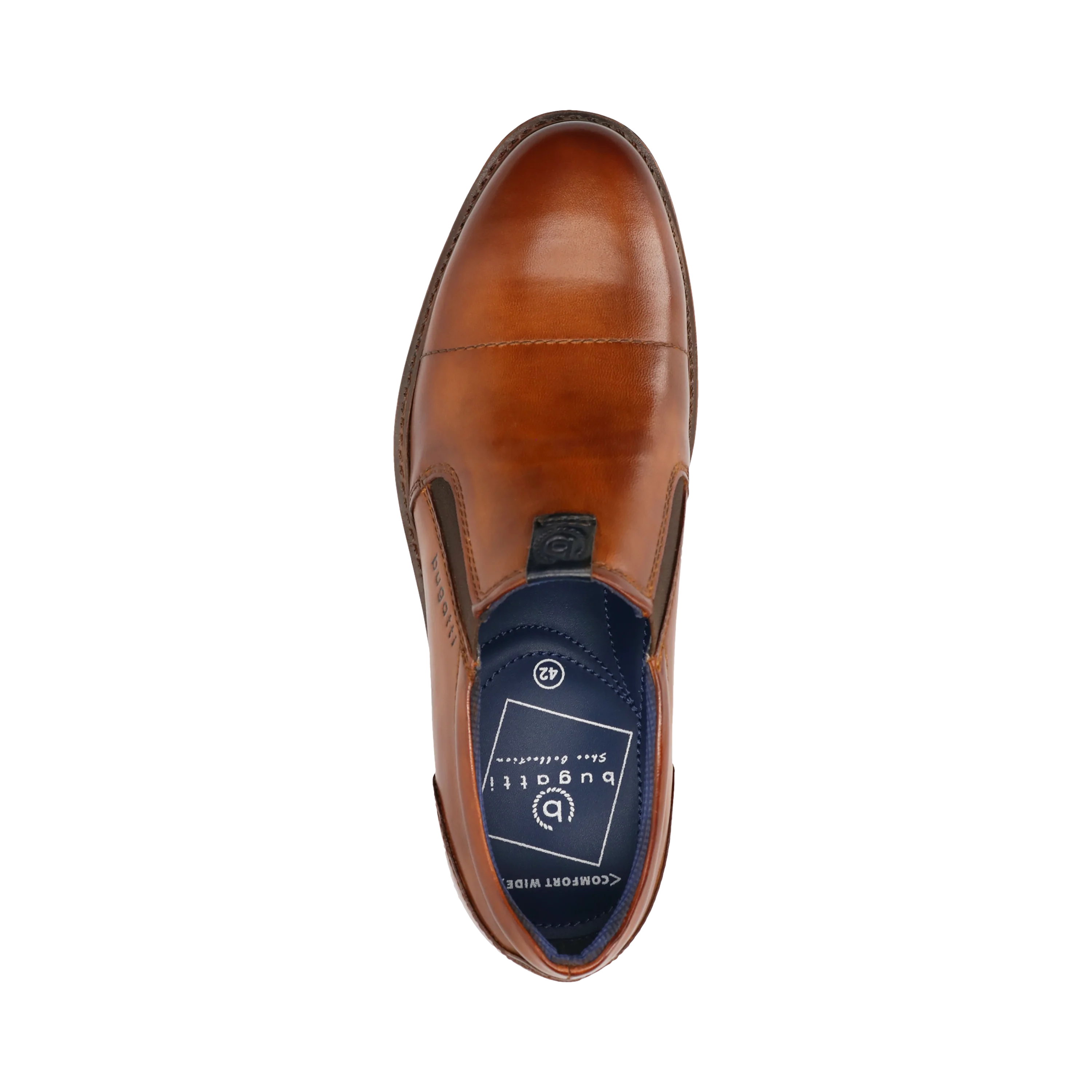 Slipper cognac