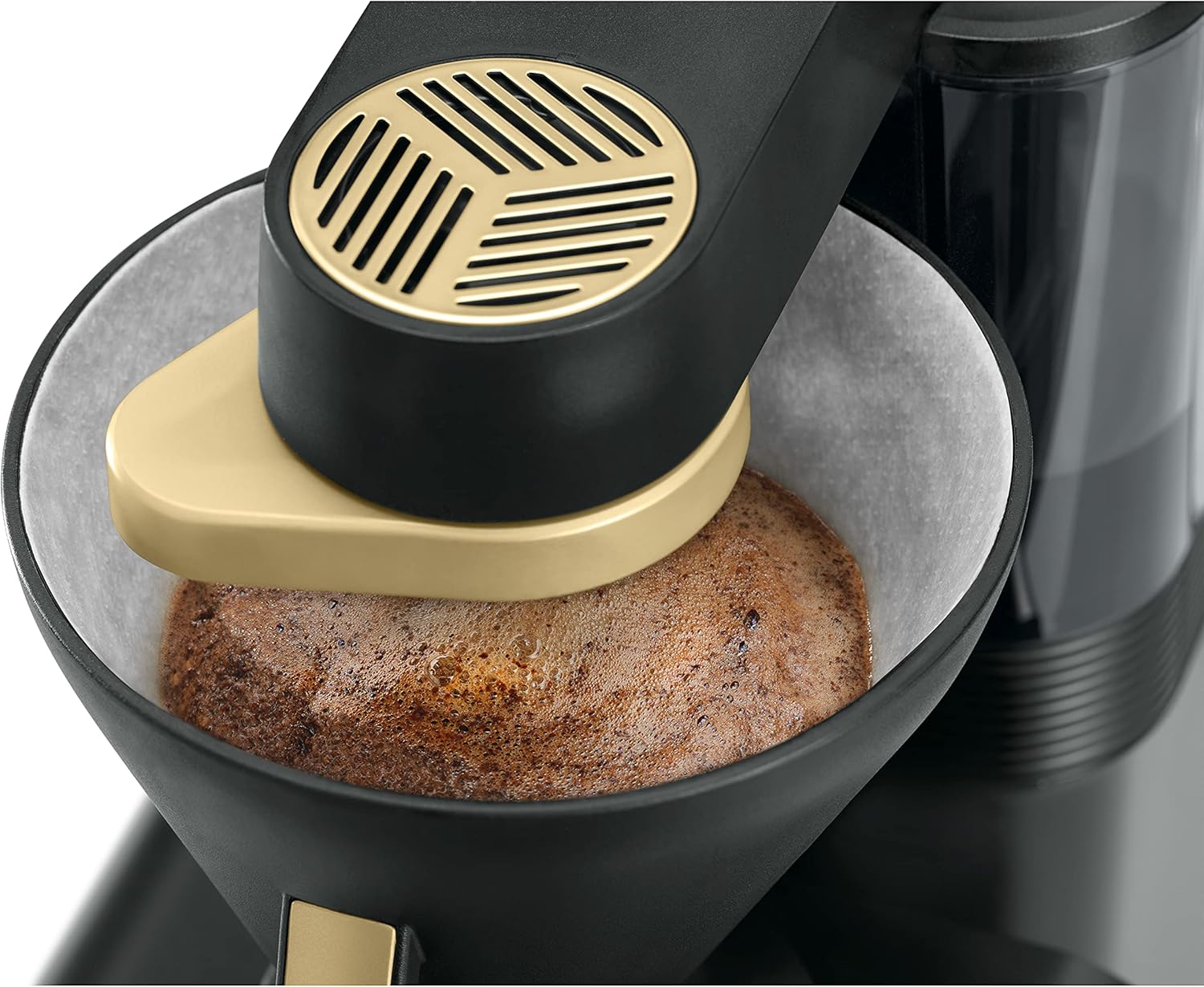 Melitta epour Kaffeemaschine, schwarz-gold