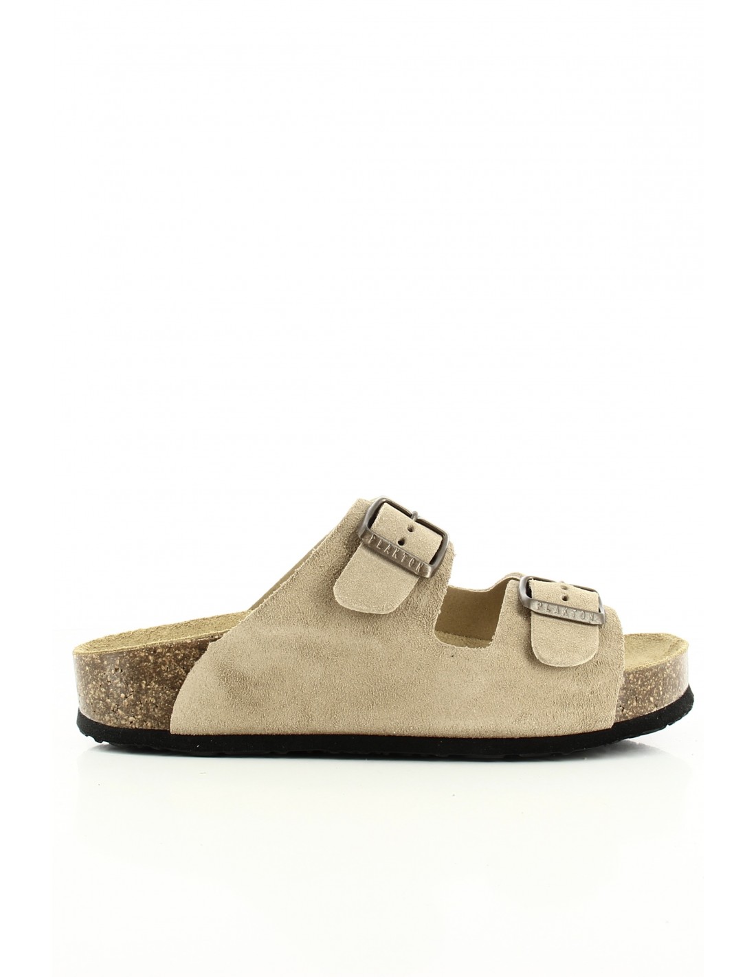 plakton Mules Femme Cp Beta Cuir Marron Clair