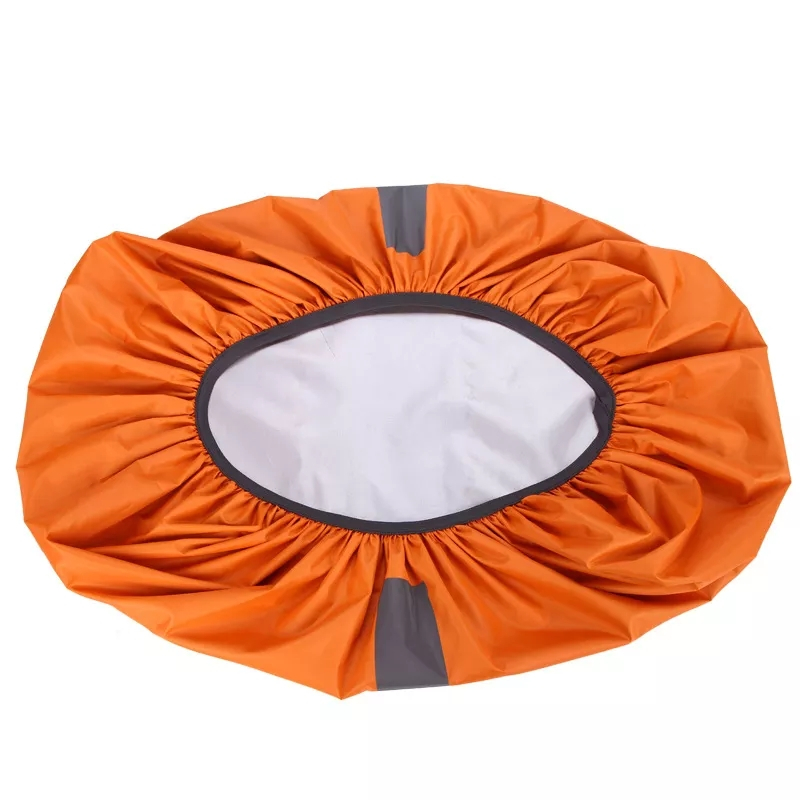 (45L) Reflektierende Rucksack Regenhülle Schulranzen Sicherheits Cape - Orange