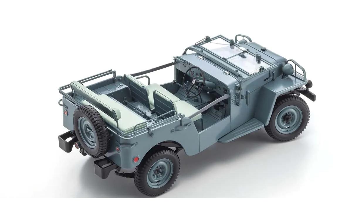 Toyota Land Cruiser BJ Blaugrün, 1:18<br>Detailgetreues Modellauto für Sammler im Massstab 1:18