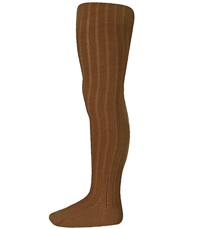 Condor Strumpfhosen - Wolle/Acryl - Rib - Terrakotta
