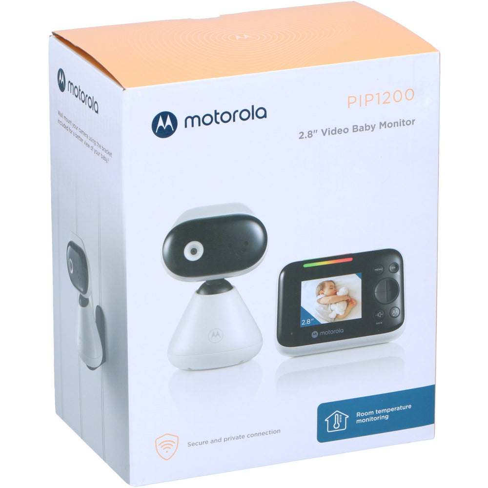 Køb Motorola Babyalarm med Kamera - Hvid - PIP1200 - 230V
