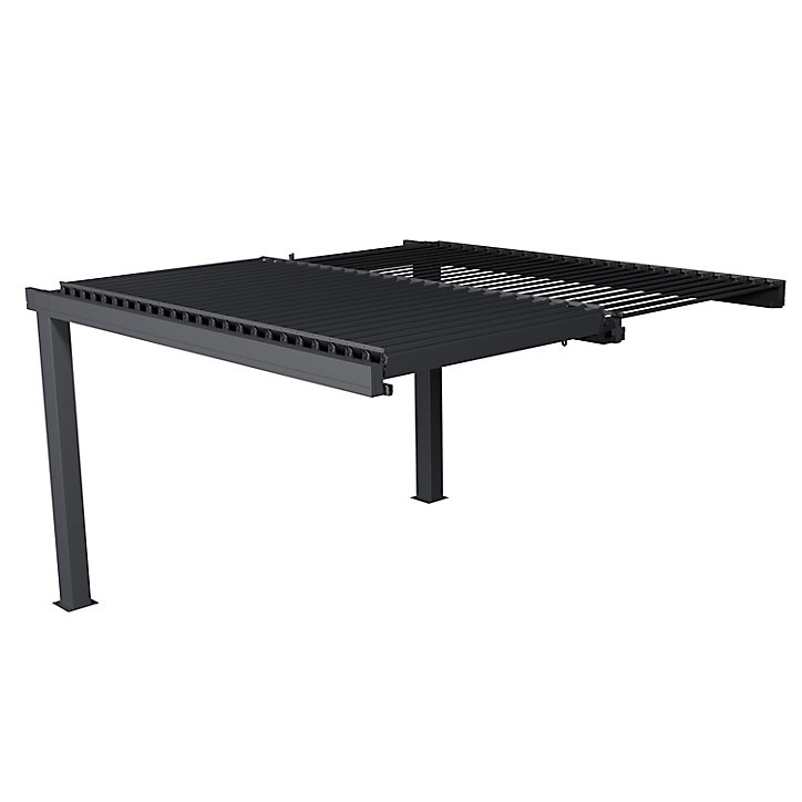 Extension frontale pour pergola Hespéride Majae 3,6 x 3,6 m