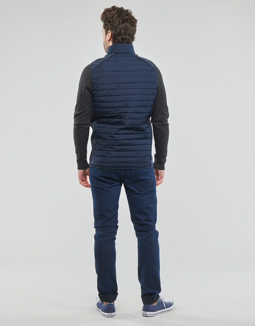 Jack & Jones - JJEMULTI BODYWARMER COLLAR - Marine