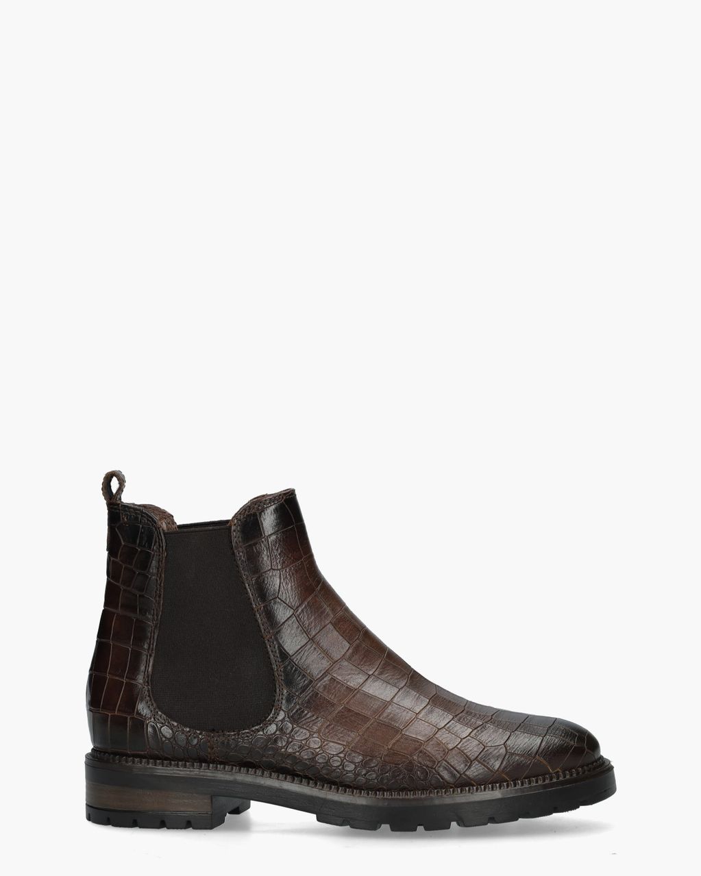 Gioia Valya Donkerbruin Dames Chelseaboots