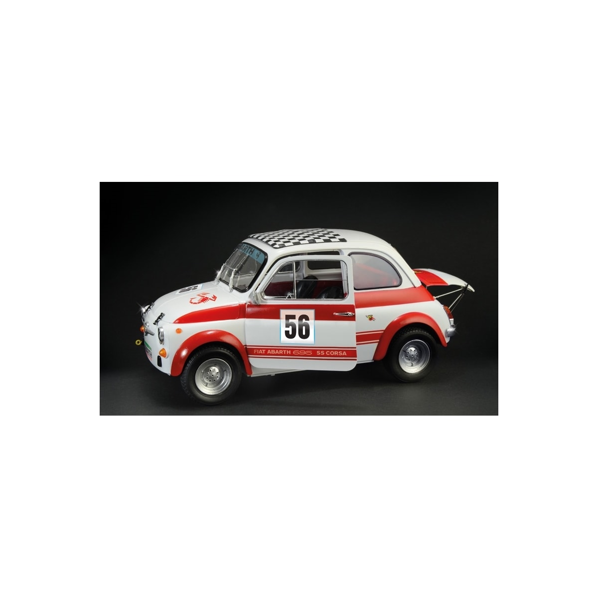 ITALERI 1:12 - Fiat Abarth 695SS/Assetto Corsa