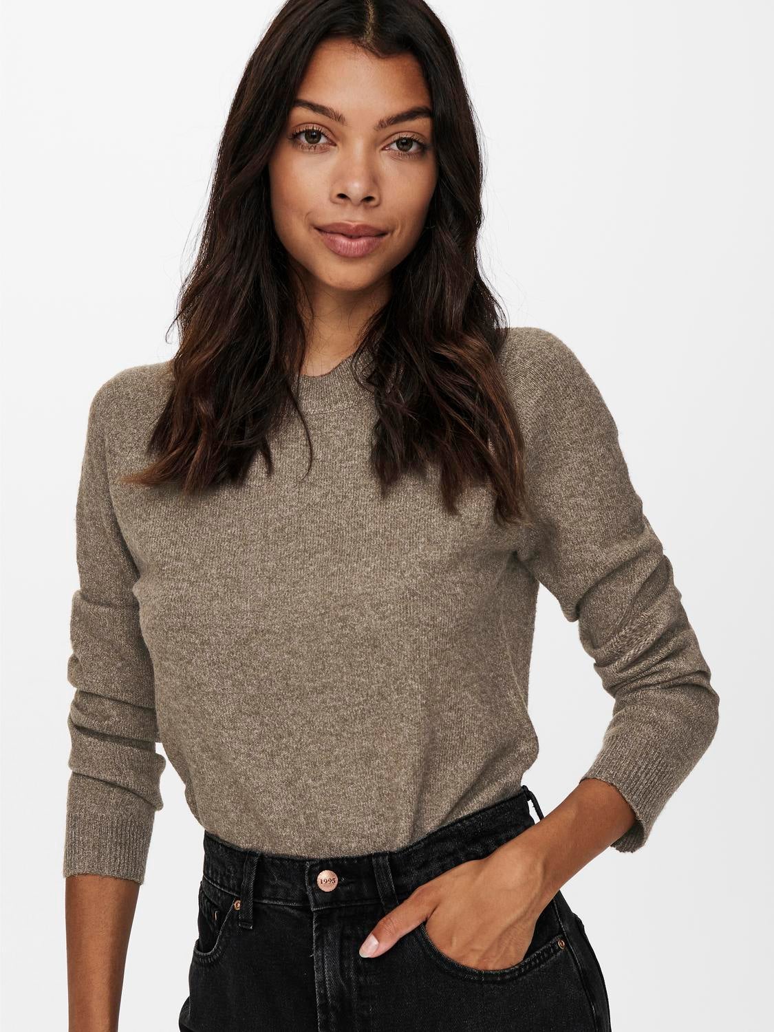 ONLRICA Strickpullover Brownie