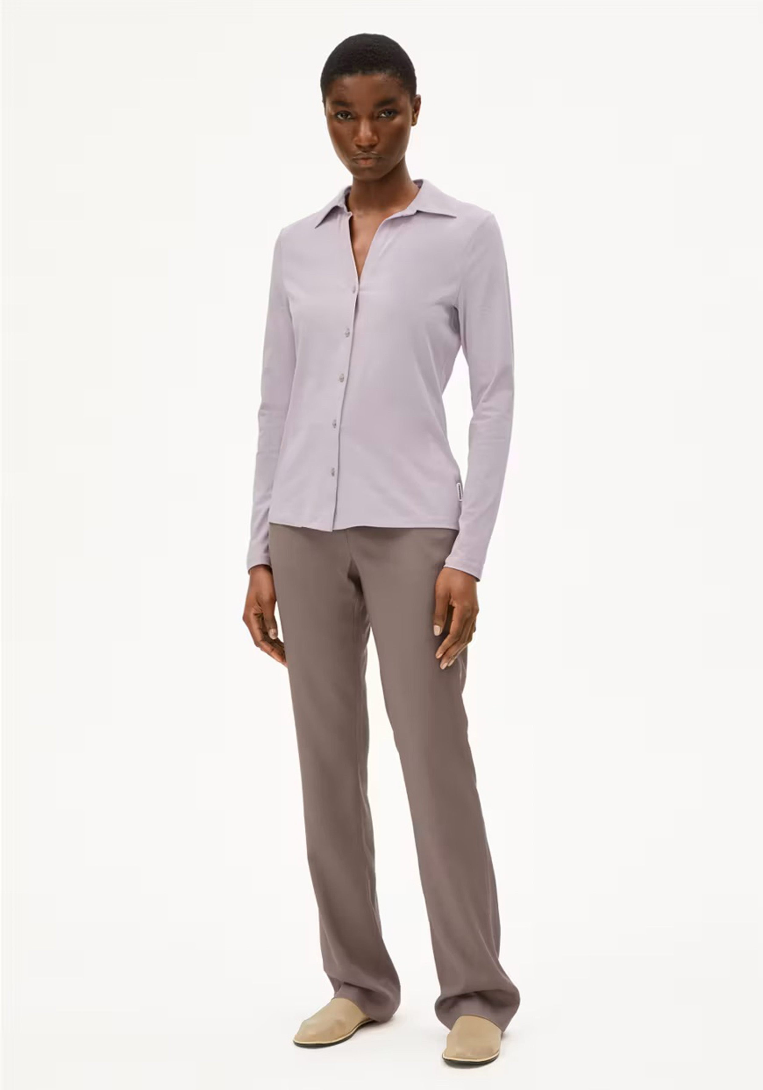 Armedangels Bluse Nalaannia Ice Grape