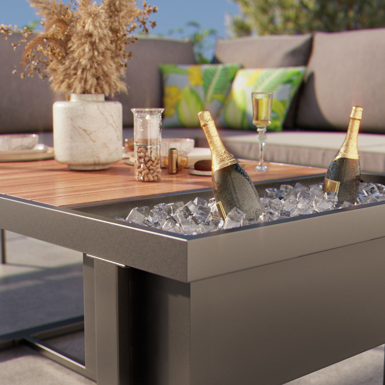 Ambia Garden Lounge-Set SQUARE