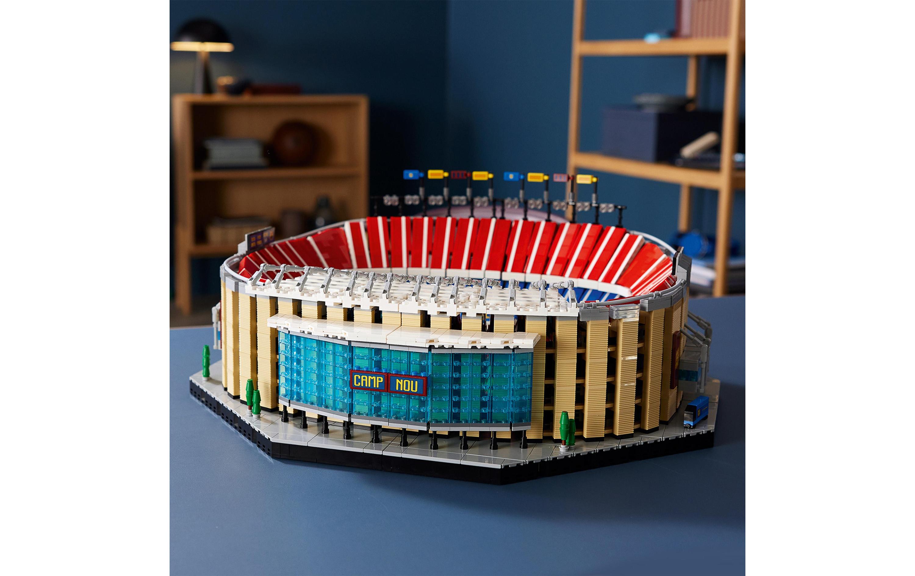 Icons Camp Nou – FC Barcelona 10284<br>Detailgetreues Modell des legendären Camp Nou
