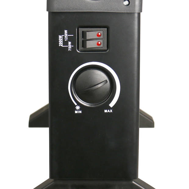 Emerio CH-128215.1 convectorkachel zwart 2.000W