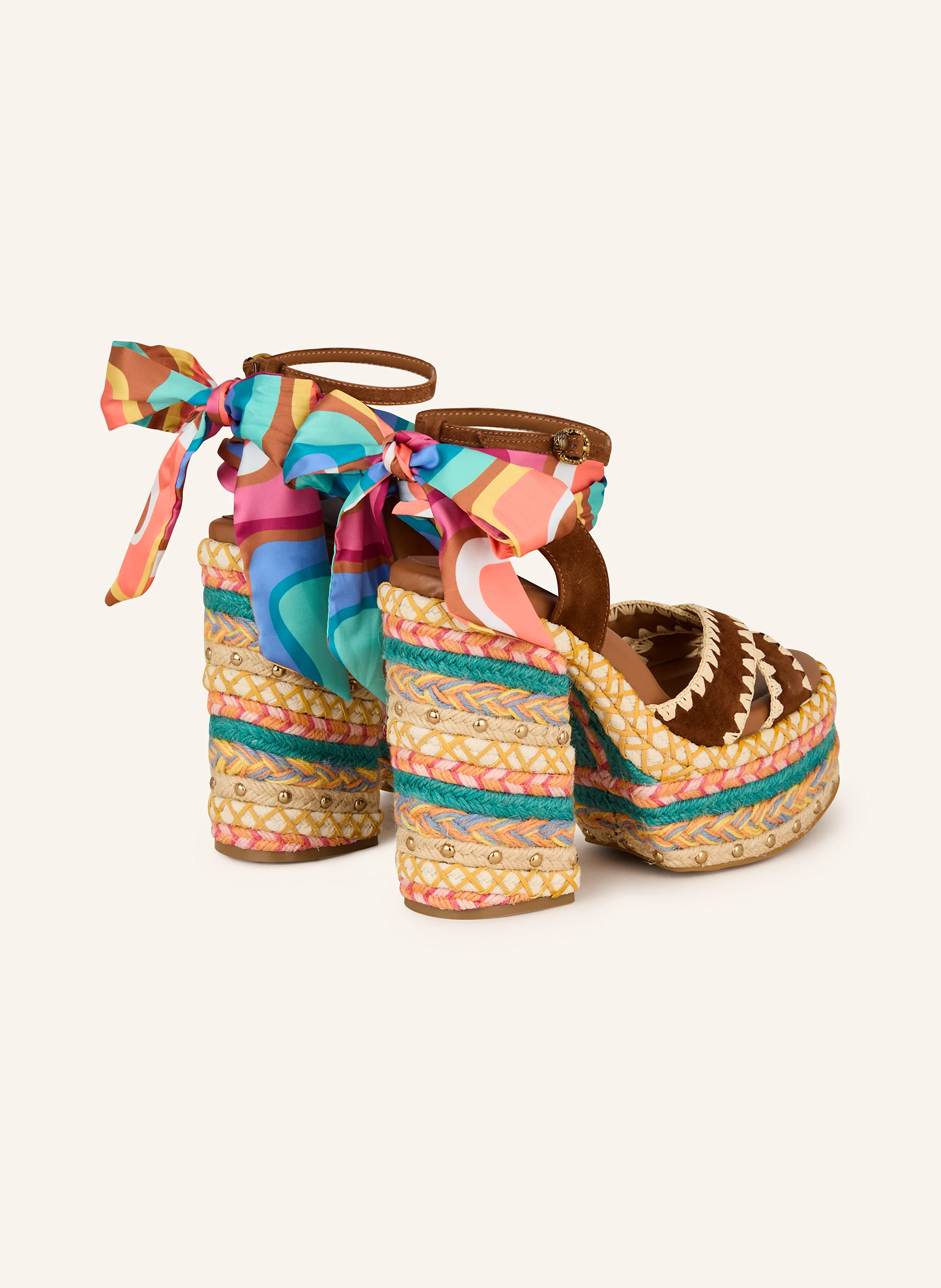 KURT GEIGER Plateau-Sandaletten mit Nieten