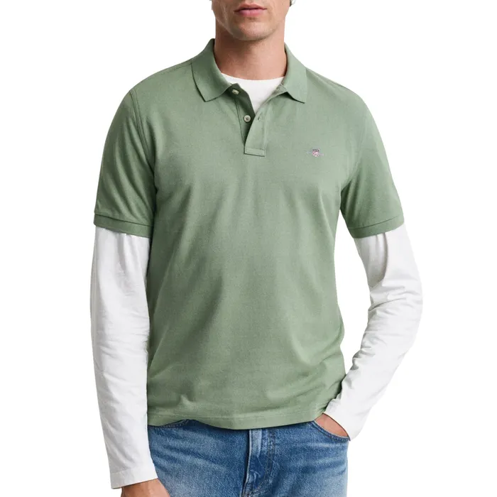 Gant Shield Pique Polo Heren