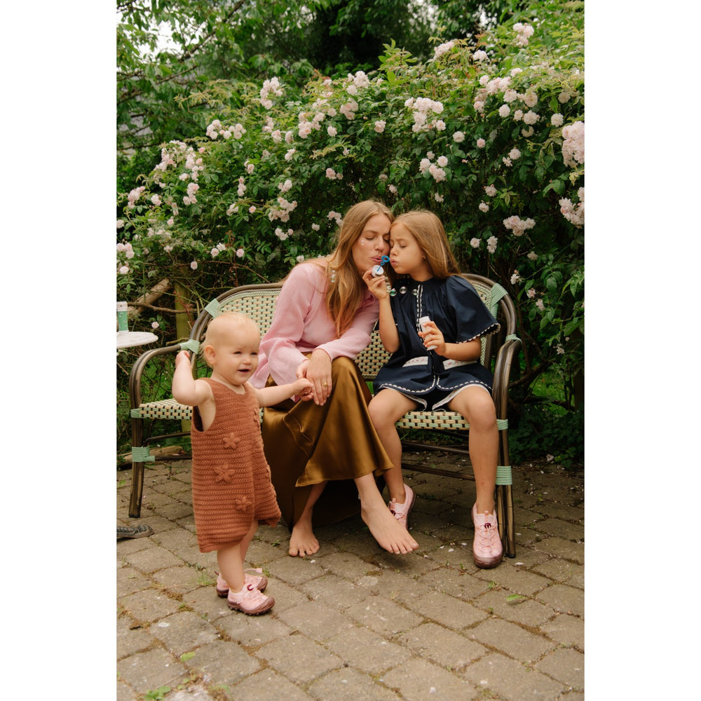 Køb Bisgaard Rose Pink Trine Kjær X Luella Lace Sko