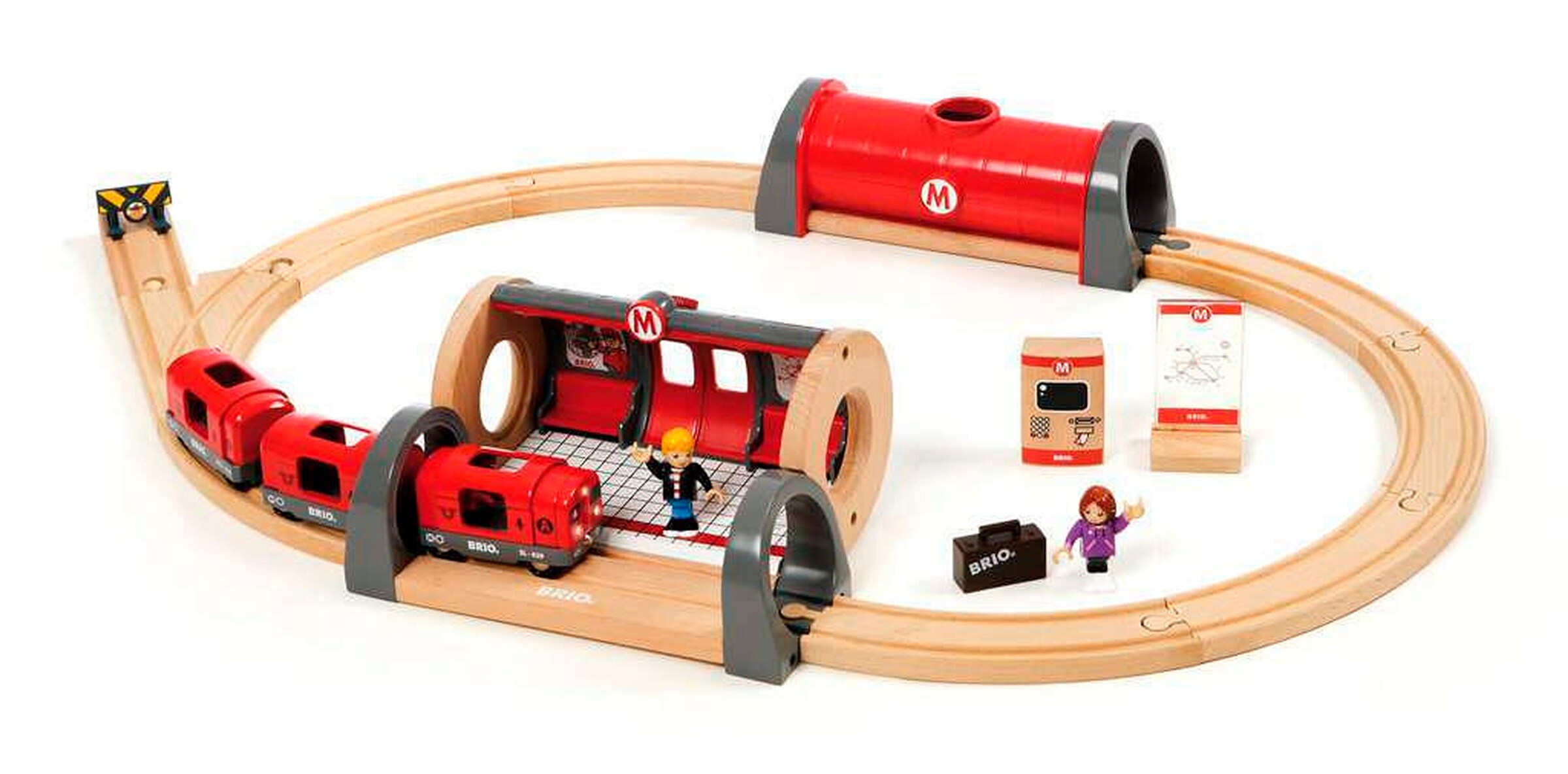 BRIO Metro Bahn Set